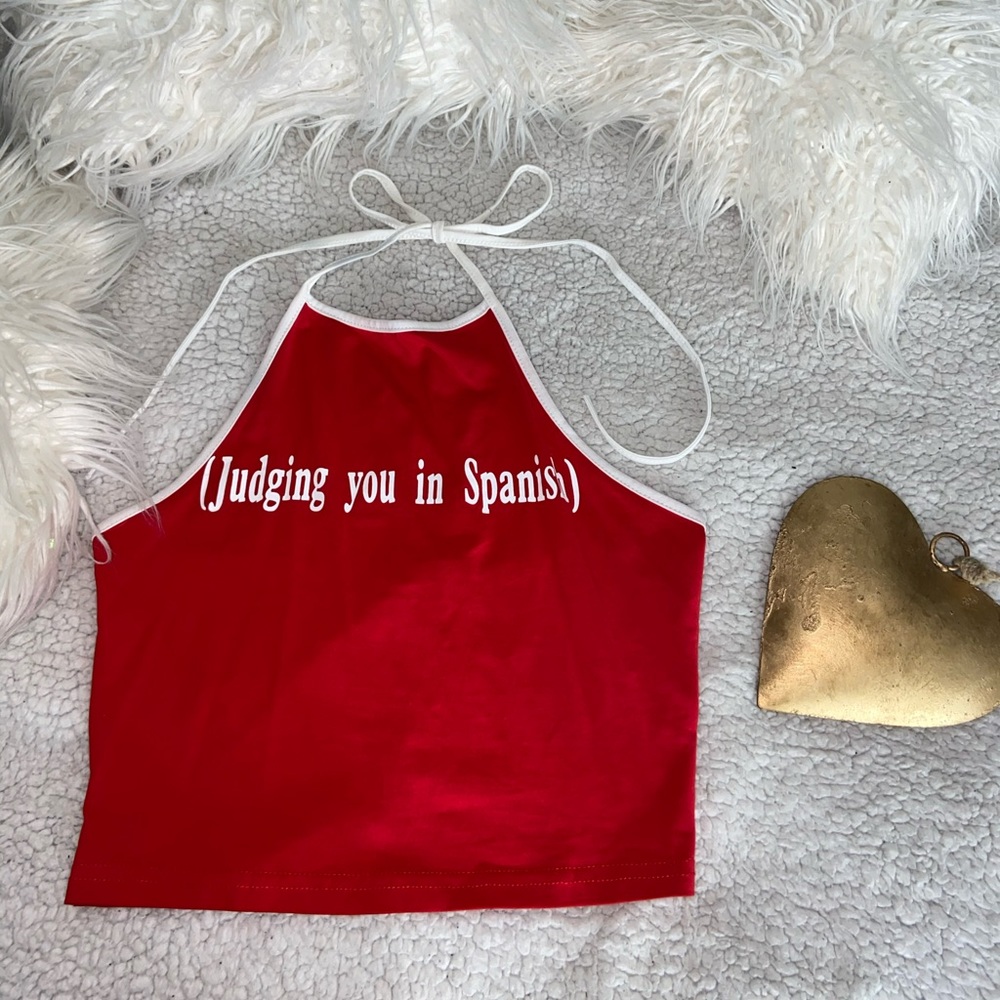 Fun halter top